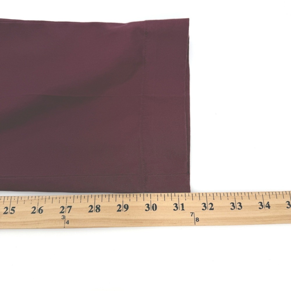 Brooks Brothers Pants Mens 35x31.5 (Tag 36x32) Burgundy‎ Lightweight Milano Fit - Picture 13 of 15